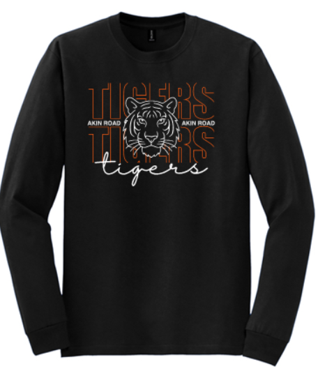 AKIN ROAD ELEMENTARY LONG SLEEVE T-SHIRT