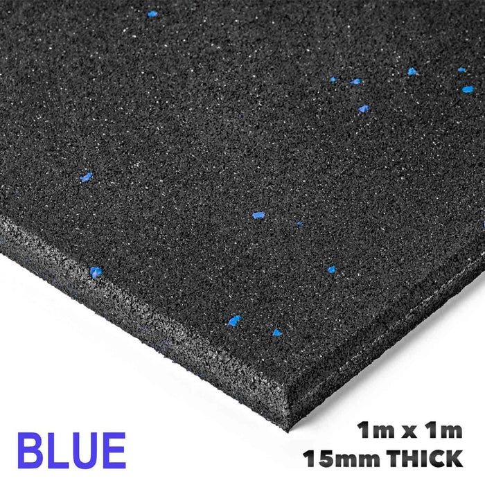 Armortech Rubber Gym Flooring Mats 1m x 1m x 15mm