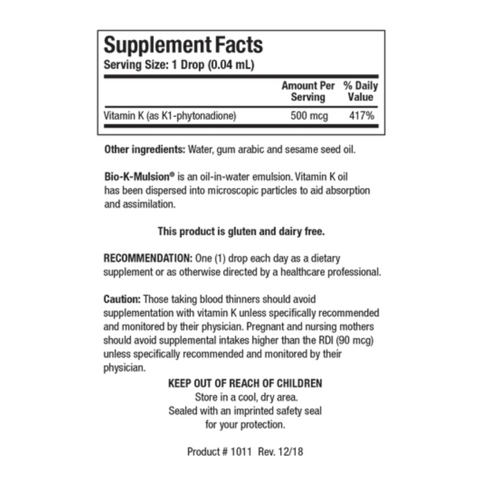 Bio-K-Mulsion by Biotics Research