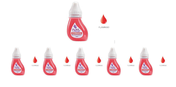 Biotouch Pure Pigment FLAMINGO Permanent Makeup 3ml × 1 bottle - SD Cosmetics Care