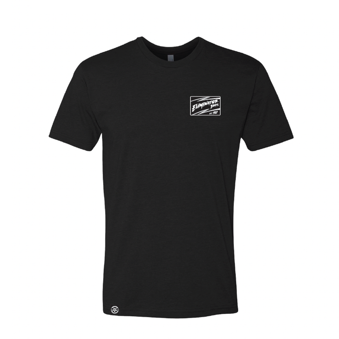 Black- Hatch Patch Men's T-Shirt