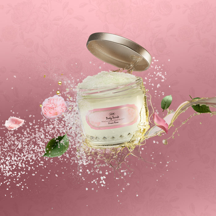 Body Scrub Green Rose 11.3oz (320g) In Box