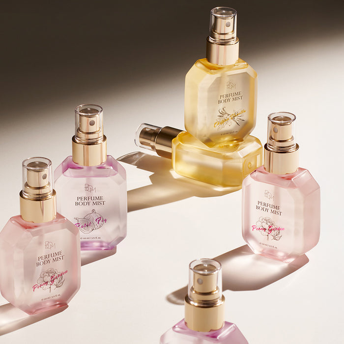 BOM Chiffon Vanilla Perfume - kūno dulksna
