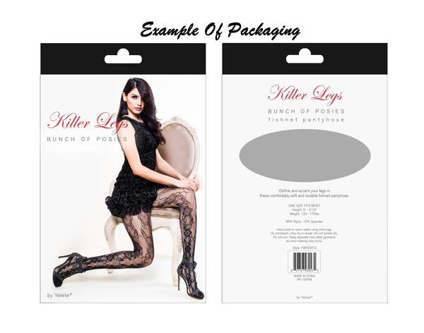 Botanical Garden Ladies Fishnet Tights 1861