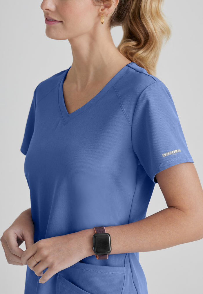 Breeze Top - Ciel Blue - Grey's Anatomy Scrubs