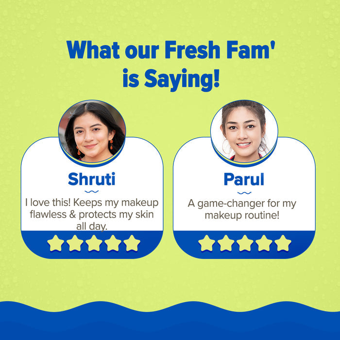 Fresh fam shruti and parul sunscreen mist reviews