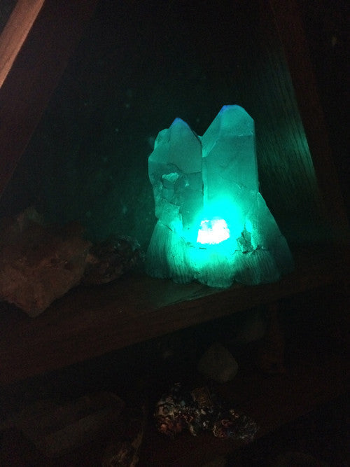 CAST CRYSTAL LIGHTS- QUARTZ