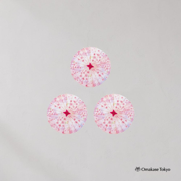 Cherry Blossom Japanese Umbrella Decoration