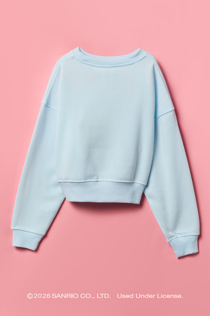 Cinnamoroll™ Girls Embroidered Fleece Sweatshirt