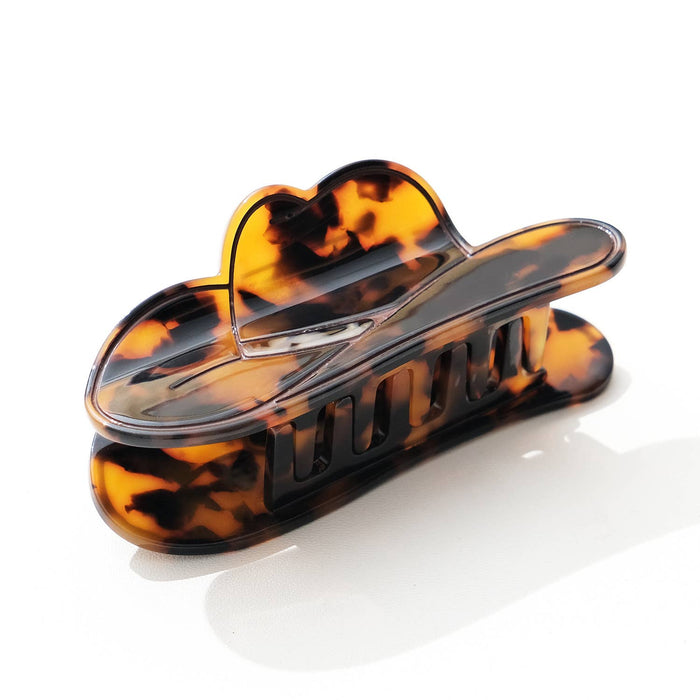 Cowboy Hat Claw Clip