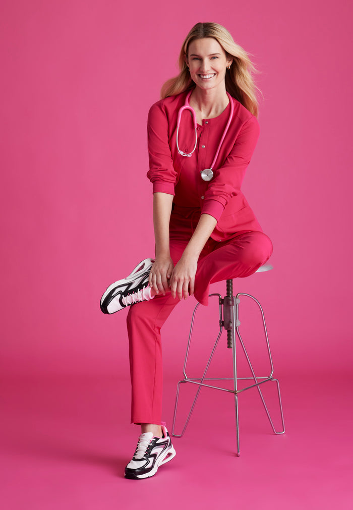 Dignity Top - Vibrance Pink - Grey's Anatomy Scrubs
