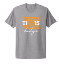 DODGE MIDDLE SCHOOL NEXT LEVEL UNISEX COTTON T-SHIRT