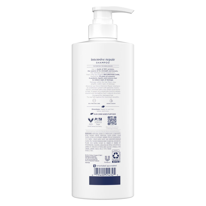 DOVE Intensive Repair Damage Therapy Shampoo شامبو دوف إصلاح مكثف لتلف الشعر
