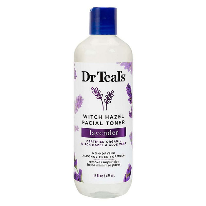 DR TEAL'S Witch Hazel Facial Toner Lavender تونر البشرة من دكتر تيل باللافندر