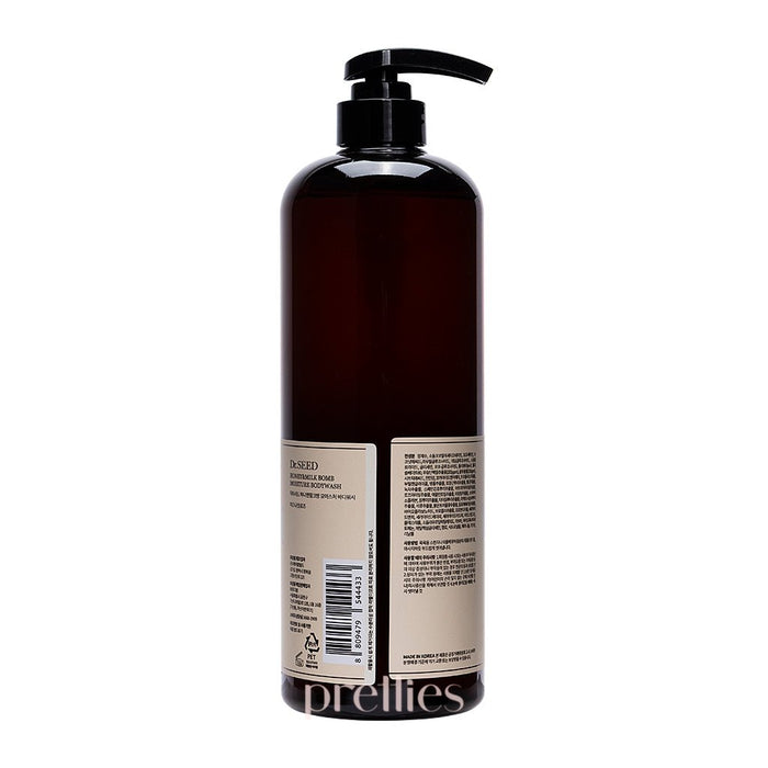 Dr.SEED Honey & Milk Bomb Moisture Body Wash 1000ml (Midnight Rose)