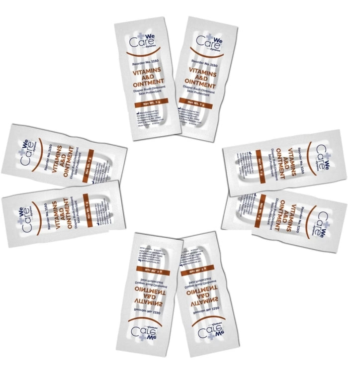 Dynarex Vitamins A and D Ointment, ( After Care For Tattoo and Permanent makeup) 5g × 10 packets - SD Cosmetics Care