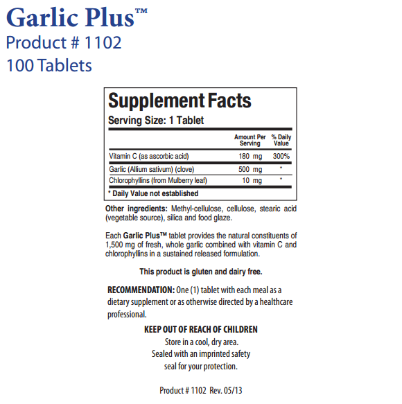 Garlic Plus by Biotics Research