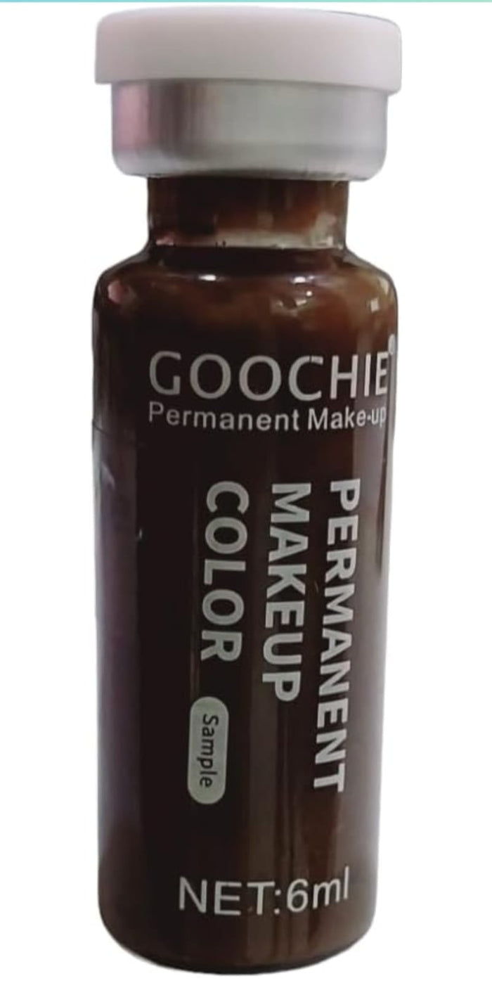 Goochie 221 Chocolate Pigment for Permanent Makeup - 6ml Professional Microblading Color - SD Cosmetics Care