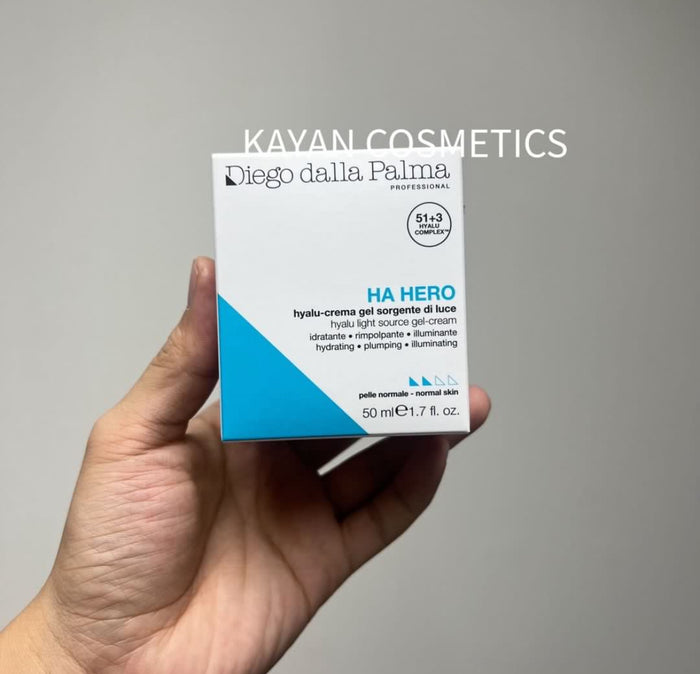 HA Hyalu Light Source Gel-Cram HA 多種維生素水份舒爽面霜 50ml Diego Dalla Palma Professional