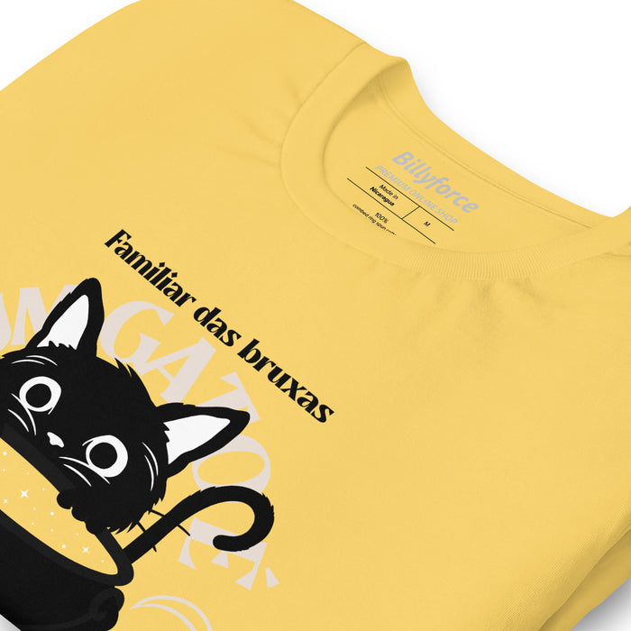 Happy Halloween Witch Cat Unisex T-shirt