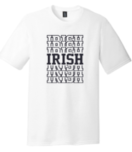 IRISH NEXT LEVEL UNISEX COTTON T-SHIRT - SHADOW