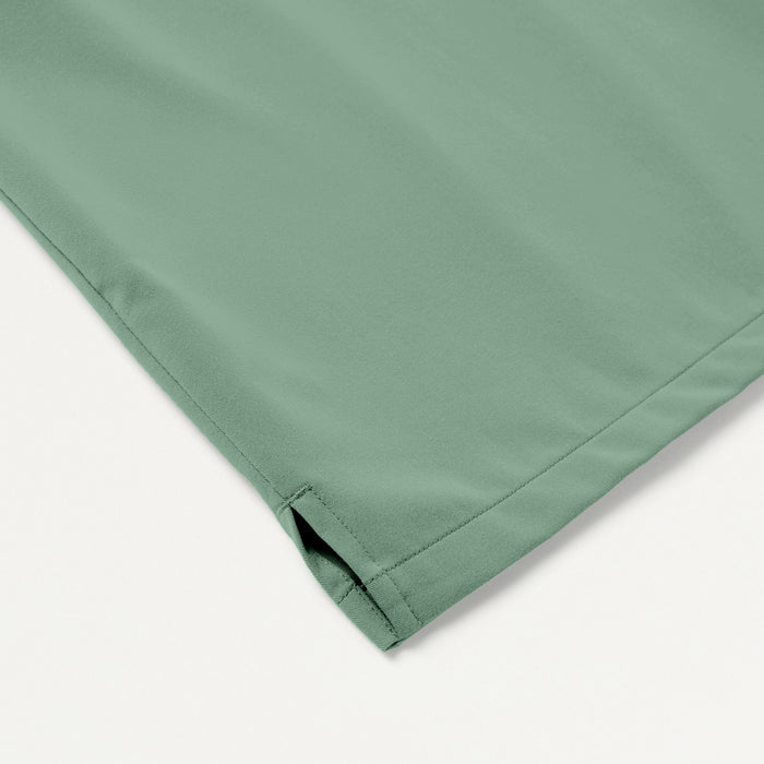 JAANUU Rhena Slim Essential 1 pocket Scrub Top Sage - Get Scrubbed