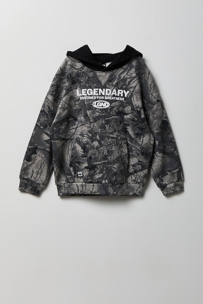 Kids Legend Bear Graphic Hoodie