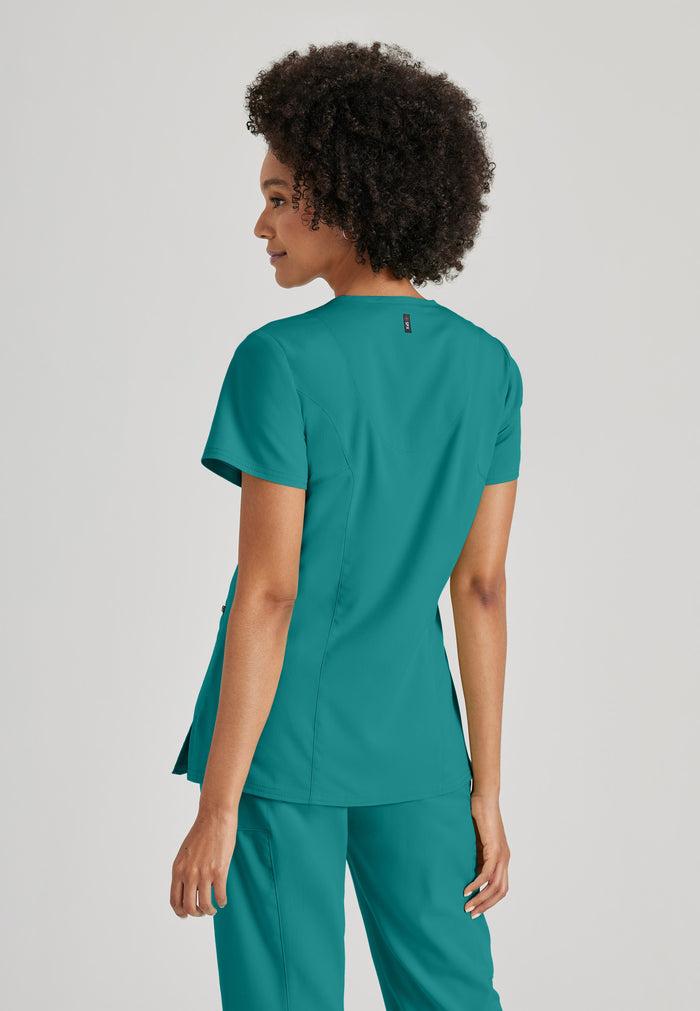 Kim Top - Teal - Grey's Anatomy Scrubs