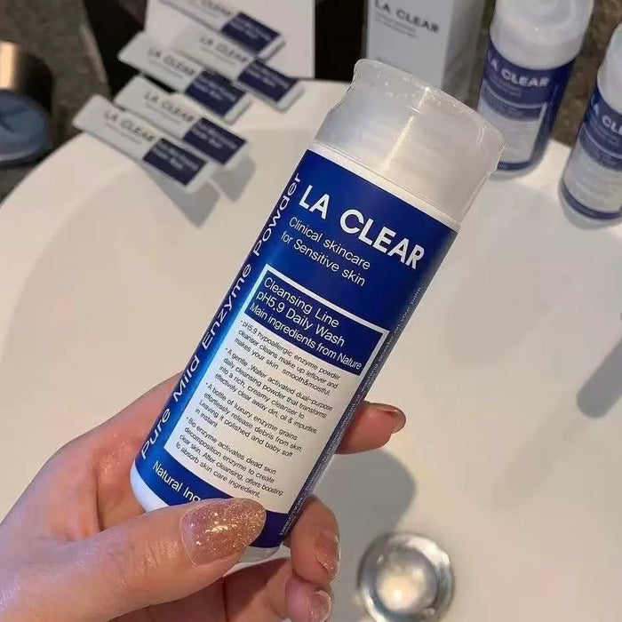 LA CLEAR 酵素潔面粉洗面奶 LA CLEAR Clinical skincare for Sensitive skin Cleansing Line pH5.9 Daily Wash