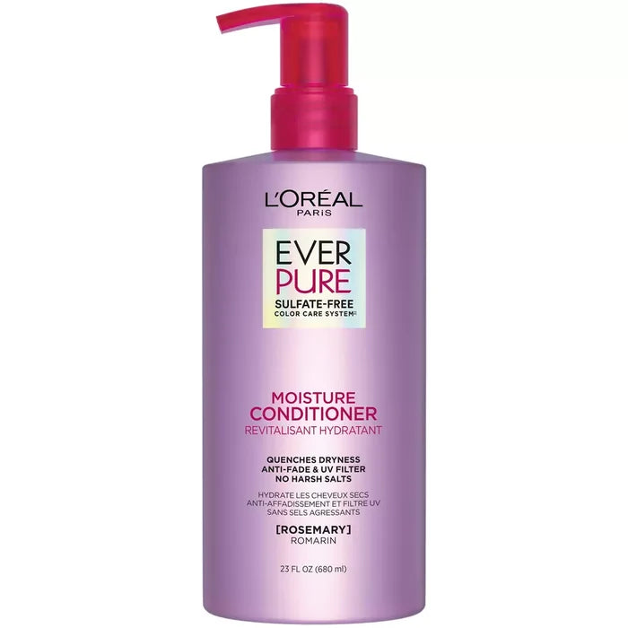 LOREAL PARIS EverPure Sulfate-Free Moisture Conditioner - Rosemary Vegan Formula لوريال باريس ايفربيور بلسم مرطب خال من الكبريتات