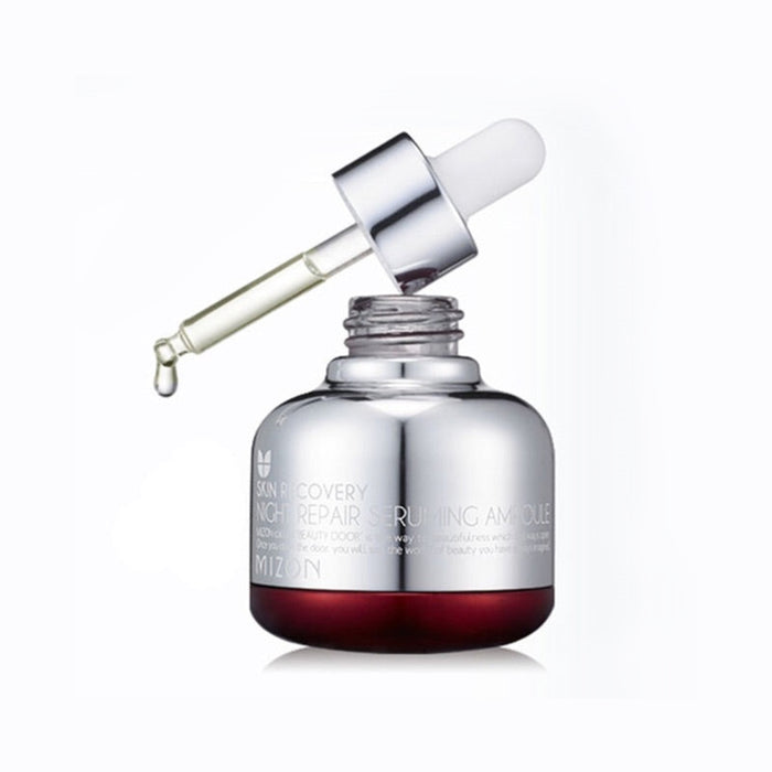 MIZON Night Repair Seruming Ampoule سيروم اصلاح البشرة الليلي من ميزون