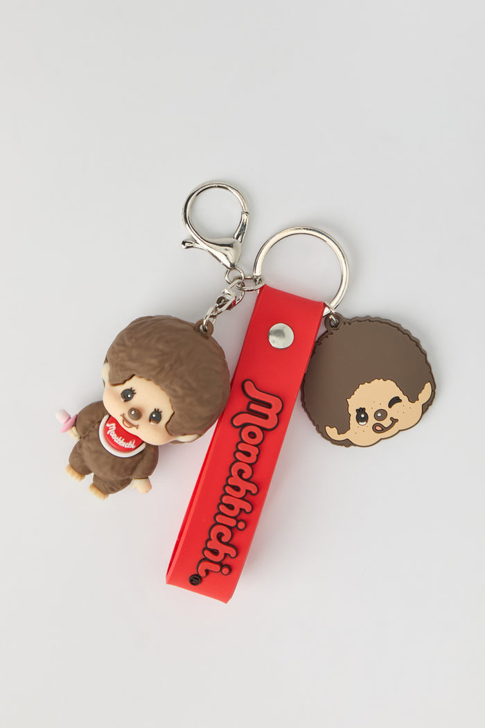 Monchhichi Wristlet Keychain