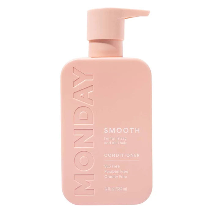 MONDAY Smooth + Wheat Protein Conditioner - For Curly and Frizzy Hair موندي سموز اند ويت بروتين كوندشنر للشعر الكيرلي والمتجعد