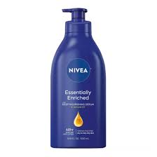NIVEA Essentially Enriched With Deep Nourishing Serum & Almond Oil 48Hr Moisture Body Lotion Dry to Very Dry Skin نيفيا اسنشلي انريتش مع سيروم التغذية العميقة وزيت اللوز