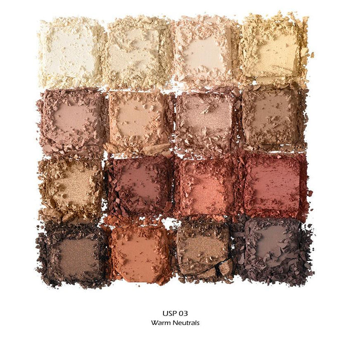 NYX Warm Netuarls shadow pallette علبة ظلال العيون