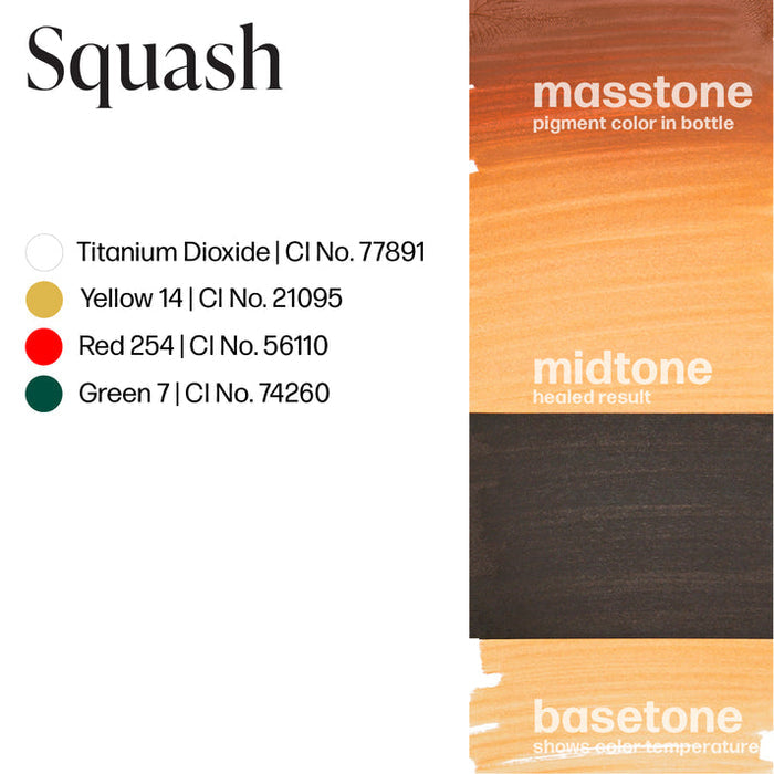 Permablend Squash: Highly Pigmented Orange-Based Brown Lip Color for Custom Shades - SD Cosmetics Care