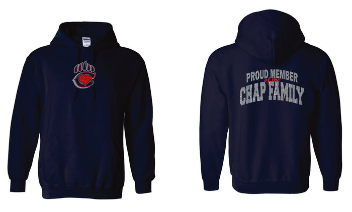 PLE Chap Family Hooded Sweatshirt- Matte or Glitter