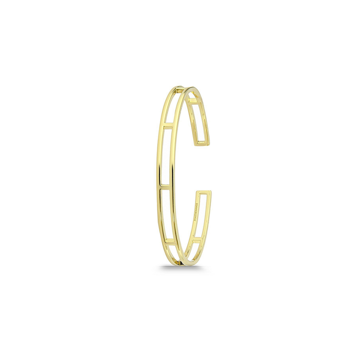 Polo Exchange Gold Plated Bangle Bracelet