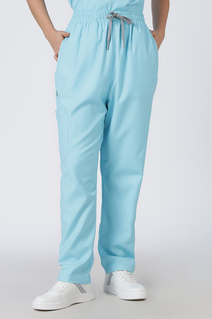 Prime – Women's V-Neck Scrub - 7 Pocket - Eucalyptus