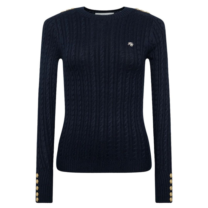 Seattle Cable Crew Neck Womens Jumper