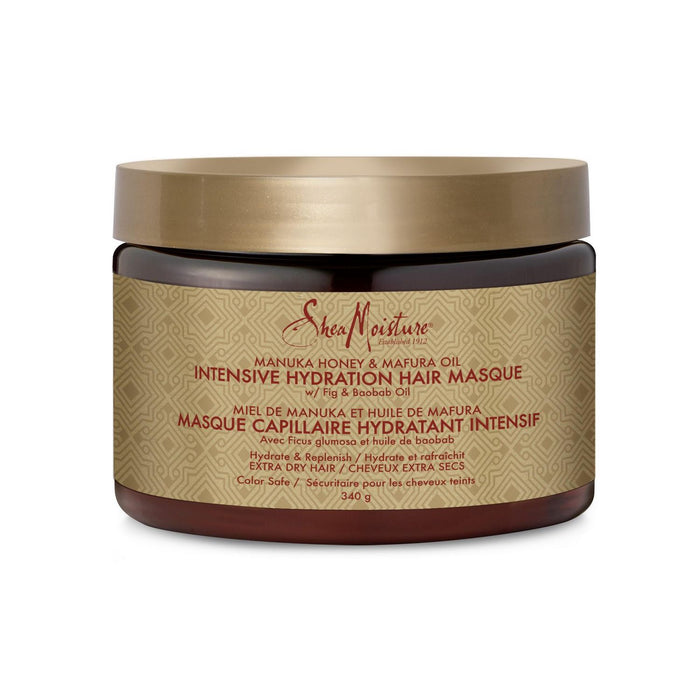 SHEA MOISTURE Manuka Honey Masque With Mafura Oil Intensive Hydration Hair Masque With Fig & Baobab Oil ماسك الشعر