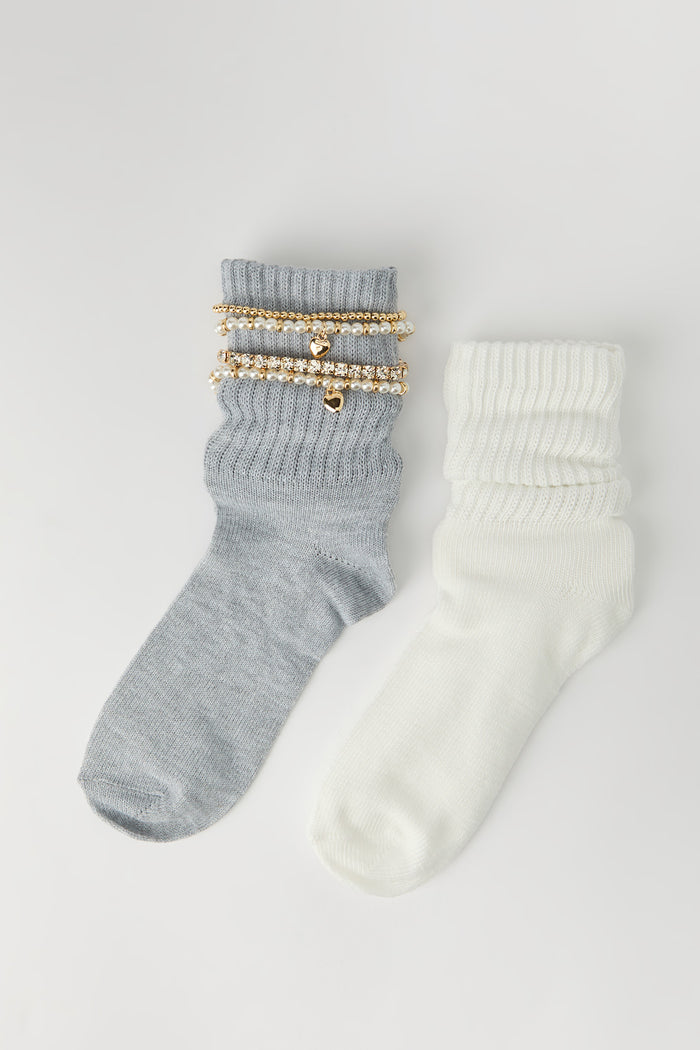 Socks & Sock Bracelets Set