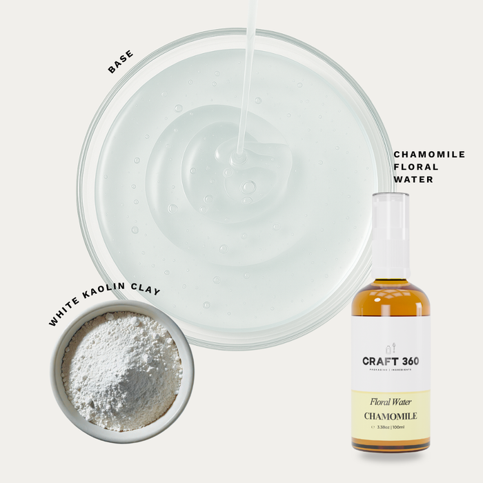 Soothing & Calming Natural Face Cleanser - DIY Kit
