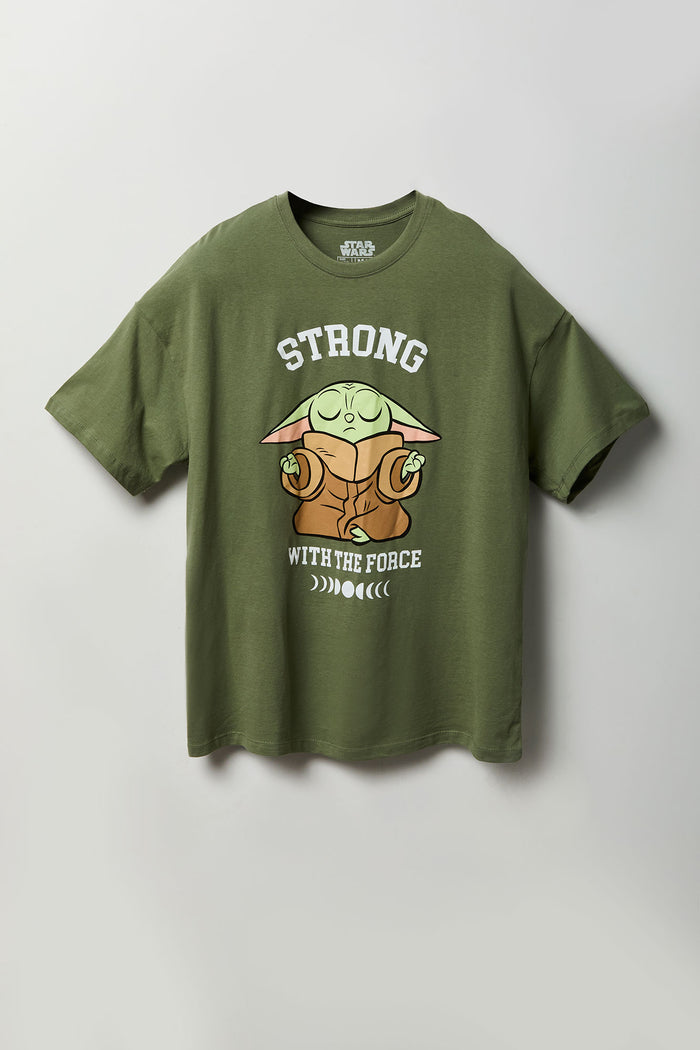 Star Wars Baby Yoda Graphic Oversized T-Shirt