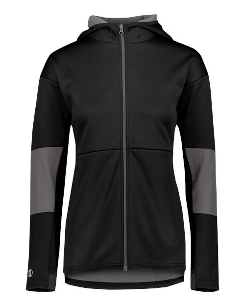 STORM DFEND WOMEN'S SOF-STRETCH HOODED FULL-ZIP JACKET