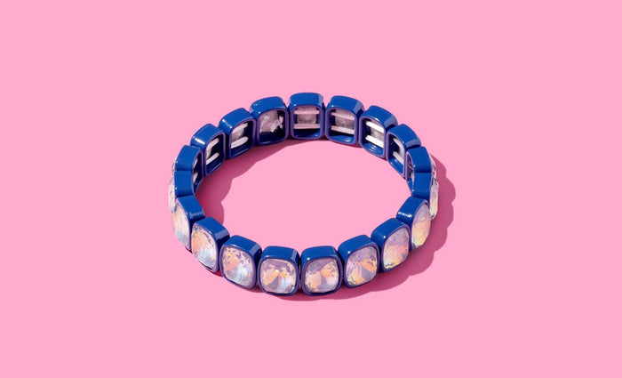 Taylor Elliott Enamel Stretch Bracelet - Layla