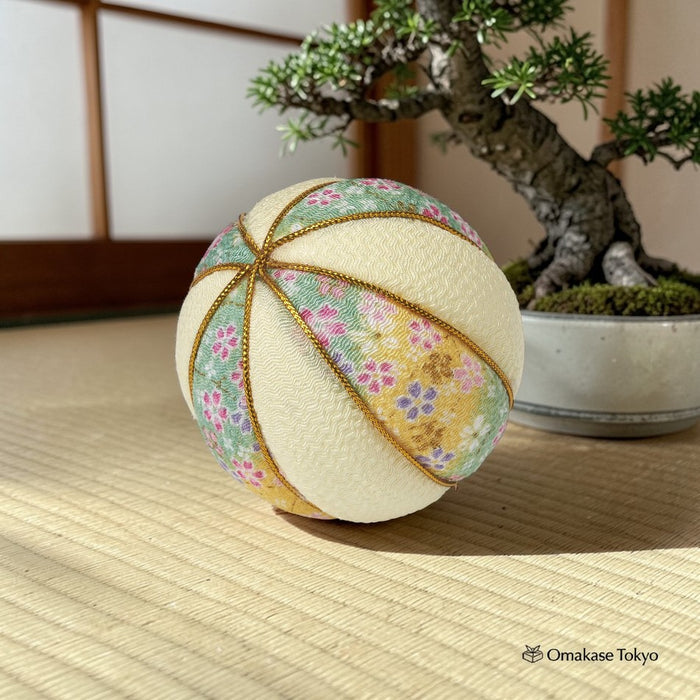 Tokyodo Chiffon Flower Ball – Floral Pattern