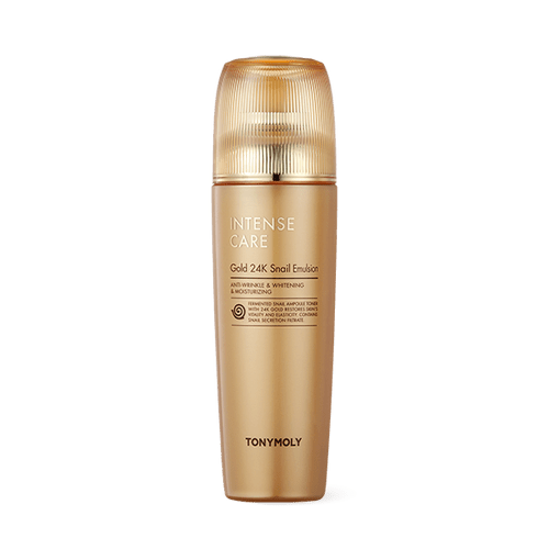 tonymoly Intense Care Gold24K Snail Emulsion 140ml - Komiko Beauty