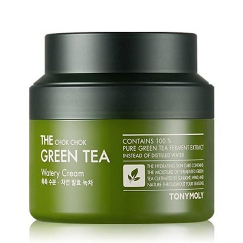 TONYMOLY The Chok Chok Green Tea Watery Moisture Cream 100ml - Komiko Beauty