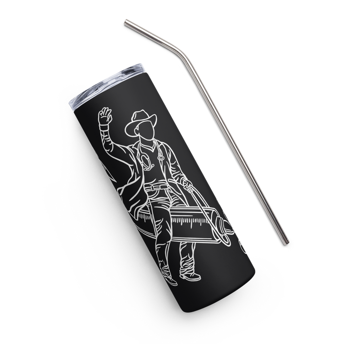 TWNM- Black Stainless-steel tumbler